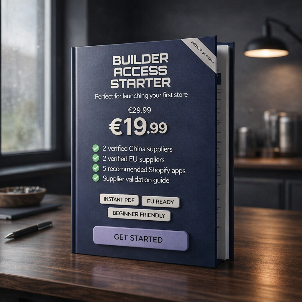 BUILDER ACCES STARTER
